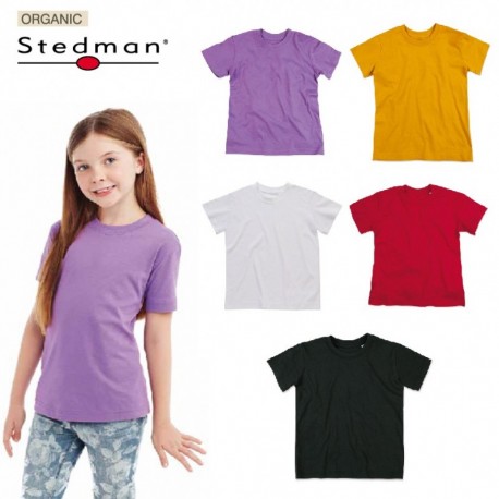 T-SHIRT STEDMAN ST9300 COTONE ORGANICO DONNA MANICA CORTA - Chico