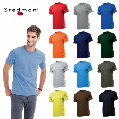 T-SHIRT STEDMAN ST2100 COTONE PESANTE UOMO MANICA CORTA - Chico Bonito Shop