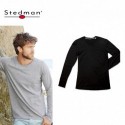 T-SHIRT STEDMAN ST9610 CLIVE COTONE UOMO MANICA LUNGA MODA