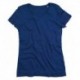 T-SHIRT STEDMAN ST9510 SHARON COTONE FIAMMATO SLUB SCOLLO A V DONNA MANICA CORTA MODA