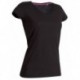 T-SHIRT STEDMAN ST9130 MEGAN COTONE FIAMMATO SCOLLO A V DONNA MANICA CORTA MODA