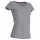 T-SHIRT STEDMAN ST9130 MEGAN COTONE FIAMMATO SCOLLO A V DONNA MANICA CORTA MODA