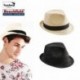 CAPPELLO BEECHFIELD ESTIVO B720 D UNISEX IN PAGLIA CON NASTRO 