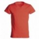 t-shirt discovery payper uomo ampio scollo con manica corta jersey 135gr effetto fiammato