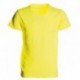 t-shirt discovery payper uomo ampio scollo con manica corta jersey 135gr effetto fiammato