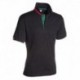 polo memphis payper uomo manica corta con dettagli in contrasto jersey 175gr