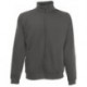 FELPA GIACCA UOMO FR622300 COTONE FELPATA ZIP LUNGA REGLAN