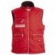 Gilet MIG PAYPER uomo imbottito multi-tasche con dettagli a contrasto nylon 210t 65gr