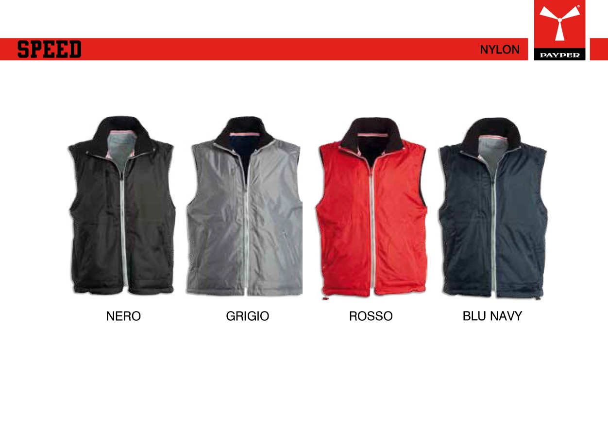 Gilet Master Slow Da Lavoro Con Interno in Pile Uomo