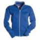 Felpa NAZIONALE LADY PAYPER donna full zip con dettaglio bandiere garzata 300gr