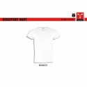 T-shirt DISCOVERY BABY PAYPER bambino ampio scollo con manica corta jersey 135gr effetto fiammato