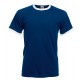 T-SHIRT UOMO MANICA CORTA COTONE BICOLORE GIROCOLLO FRUIT OF THE LOOM FR611680