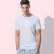 T-Shirt ST9430 STEDMAN Uomo T-SHIRT SHAWN HENLEY 100%C