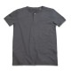 T-Shirt ST9430 STEDMAN Uomo T-SHIRT SHAWN HENLEY 100%C