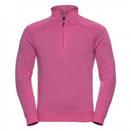 Felpa JE282M RUSSELL Uomo M HD Quarter ZipSweat 65%P35%C