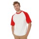 T-Shirt B&C Uomo BCTU020 Unisex BC BASE-BALL 100% COTONE.185G.M/C.