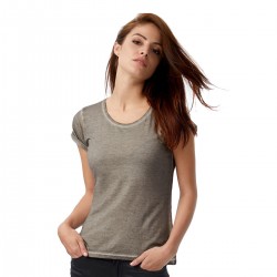 T-Shirt Donna B&C BCTWD71 DENIM PLUG IN WOMEN 100% COTONE