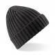 Cuffia BEECHFIELD B465 D Unisex cappello CHUNKY RIBBED BEANIE 100% acrilico