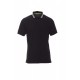 polo nautic payper uomo manica corta con dettagli in contrasto jersey slub yarn 160gr