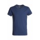 t-shirt discovery payper uomo ampio scollo con manica corta jersey 135gr effetto fiammato