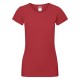 T-SHIRT FRUIT MORBIDA SOFTSPUN DONNA FR614140 MANICA CORTA 100%COTONE 