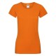 T-SHIRT FRUIT MORBIDA SOFTSPUN DONNA FR614140 MANICA CORTA 100%COTONE 