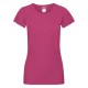 T-SHIRT FRUIT MORBIDA SOFTSPUN DONNA FR614140 MANICA CORTA 100%COTONE 