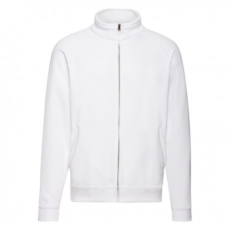 FELPA GIACCA UOMO FR622300 COTONE FELPATA ZIP LUNGA REGLAN