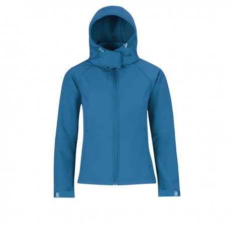 Giacca Soft shell B&C BCJW937 Donna HOODED W 94%P6%E