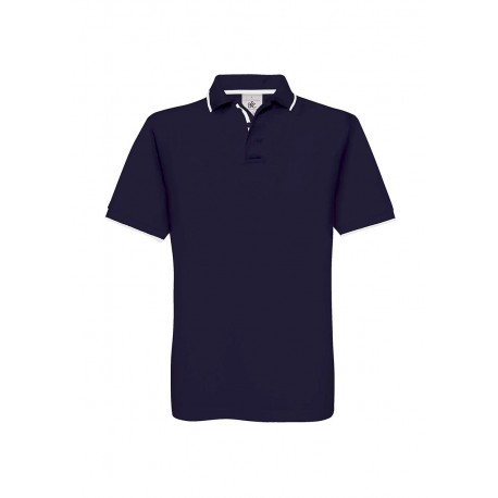 Polo B&C Unisex Uomo BCPU413 SAFRAN SPORT 100%C