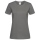 T-SHIRT DONNA STEDMAN ST2600 GIROCOLLO MANICA CORTA 100% COTONE