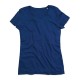 T-SHIRT STEDMAN ST9510 SHARON COTONE FIAMMATO SLUB SCOLLO A V DONNA MANICA CORTA MODA