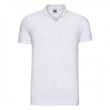 POLO RUSSELL UOMO JE566M MANICA CORTA STRETCH MEN