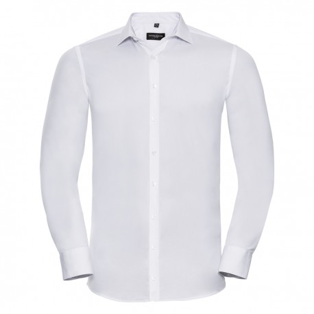 Camicia JE960M RUSSELL Uomo elasticizzata STRETCH M/L 75%C 25%L