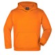 Felpa JAMES & NICHOLSON JN047K Bambino JR HOODED SWEAT 80%C 20%P J&N Manica lunga,Setin