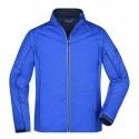 Soft shell JAMES & NICHOLSON JN1122 Uomo M Zip-Off SoftshellJacket100%P Senza maniche