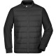 Giacca JAMES & NICHOLSON JN1124 Uomo M Hybrid SweatJacket 80%C 20%P Manica lunga