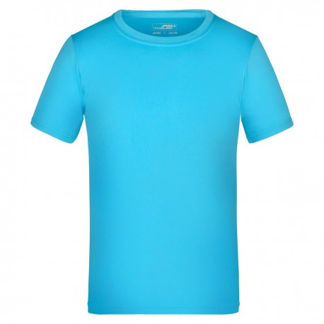 T-Shirt JAMES & NICHOLSON JN358K Bambino Active-T Junior 100%P Manica corta,Setin