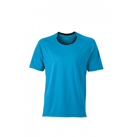 T-Shirt JAMES & NICHOLSON JN472 Uomo MEN RUNNING T-SH M/C 100%P Manica corta,Setin