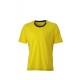 T-Shirt JAMES & NICHOLSON JN472 Uomo MEN RUNNING T-SH M/C 100%P Manica corta,Setin