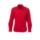 Camicia JAMES & NICHOLSON JN677 Donna W Shirt LS Poplin 65%P 35%C Manica lunga