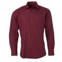 Camicia JAMES & NICHOLSON JN678 Uomo M Shirt LS Poplin 65%P 35%C Manica lunga