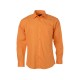 Camicia JAMES & NICHOLSON JN678 Uomo M Shirt LS Poplin 65%P 35%C Manica lunga