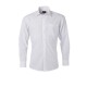 Camicia JAMES & NICHOLSON JN678 Uomo M Shirt LS Poplin 65%P 35%C Manica lunga