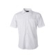 Camicia JAMES & NICHOLSON JN680 Uomo M Shirt SS Popline 65%P 35%C Manica corta