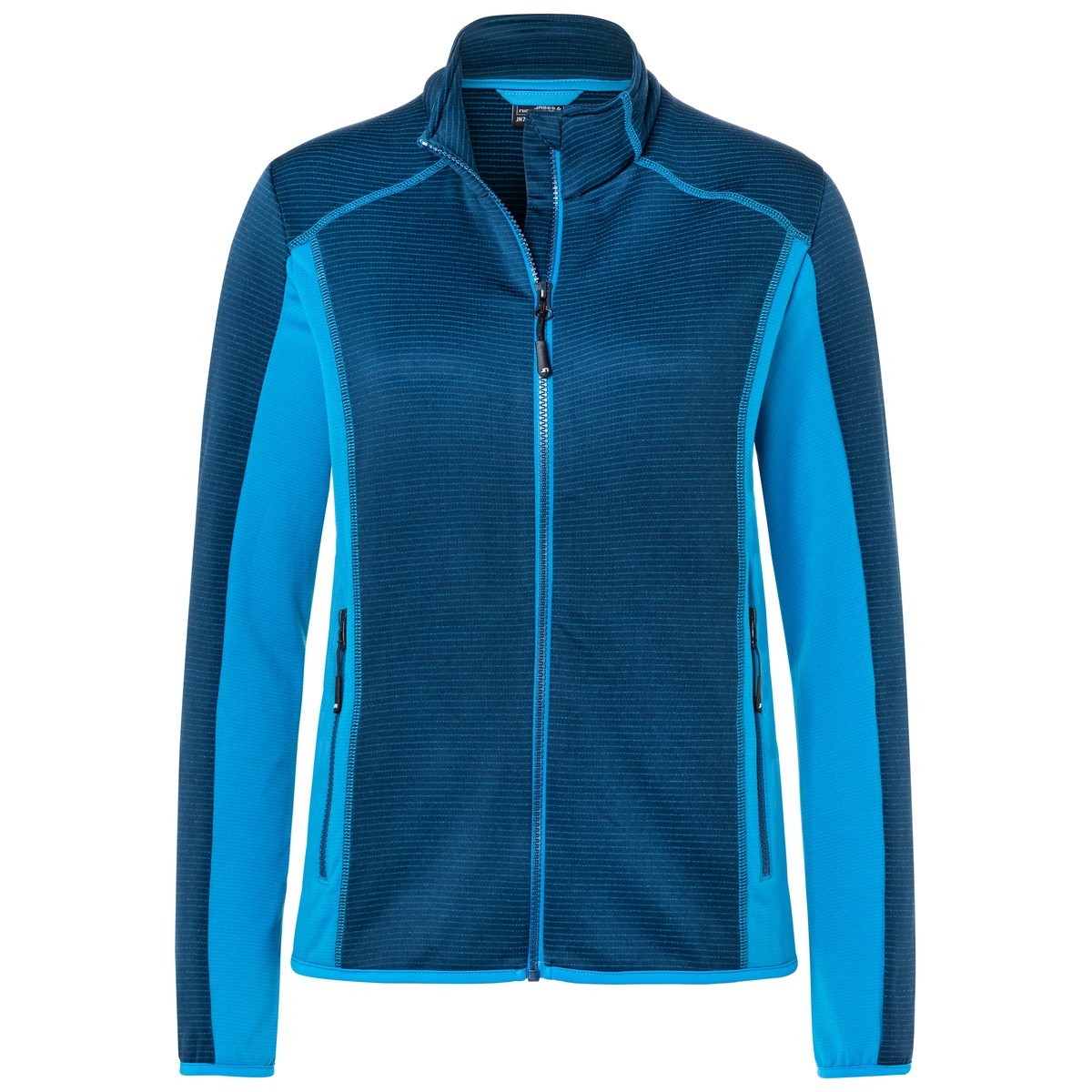 Pile JAMES & NICHOLSON JN783 Donna Ladies'Fleece Jacket92%P8%E Manica lunga