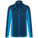 Pile JAMES & NICHOLSON JN784 Uomo Men'sFleece Jacket92%P8%E Manica lunga