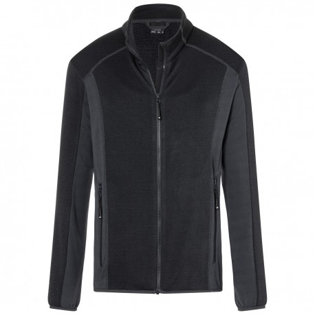 Pile JAMES & NICHOLSON JN784 Uomo Men'sFleece Jacket92%P8%E Manica lunga