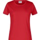 T-Shirt JAMES & NICHOLSON JN789 Donna Basic-T Lady 180 100%C Manica corta,Setin