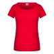 T-Shirt JAMES & NICHOLSON JN8001 Donna Ladies'-T 100%C Manica corta,Setin